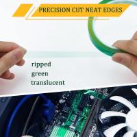 Cinta De Película PET Verde 33M/Rol Resistente a Altas Temperaturas Para Protección De Soldadura SMT PCB Aislamiento Y Escudo De Plata - details 4