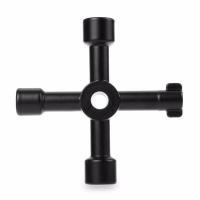 Llave De Multipropósito Mini Portátil Con Hexagonal Interno Triangular Herramienta De Mantenimiento De Alta Calidad Para Plomeros - details 0
