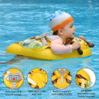 Nueva Actualización De La Flota Infantil De Sumbobo: Anillo Flotador Inflable Para Bebés Con Asiento Malla Seguro Y Suave En Color Amarillo Con Diseño De Abeja Juguete Divertido Para El Verano - details 2