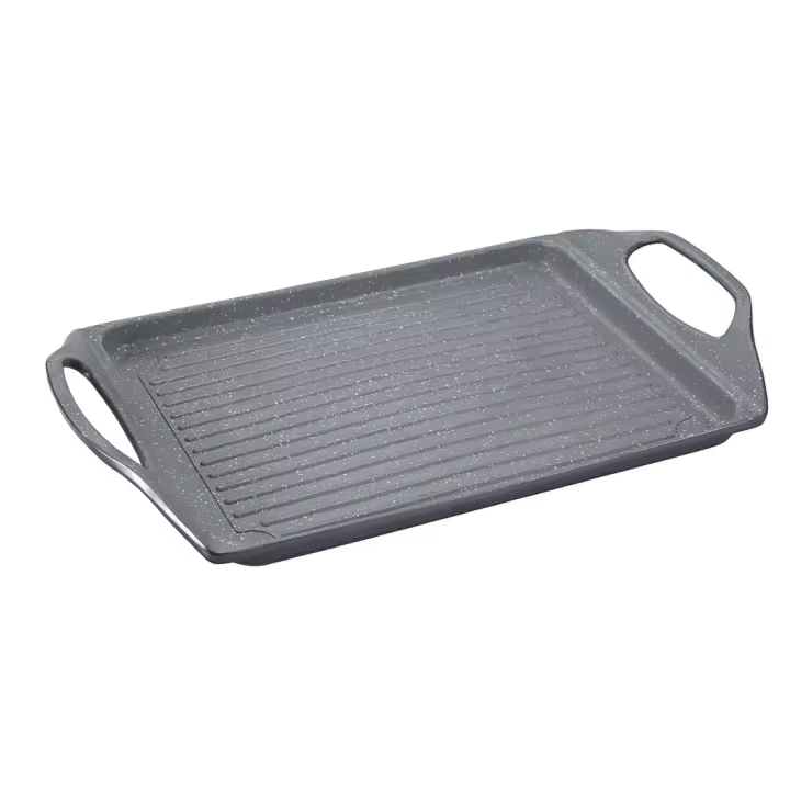 Asador San Ignacio Aluminio Fundido Inducción 45x27cm - 1