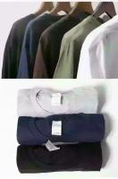 Camiseta De Hombre Para Fitness Y Deporte De Verano Con Manga Corta Algodón Elástico Suéter Holgado Musculado Para Entrenamiento Y Correr - details 4