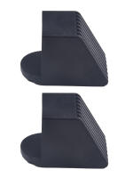 2pcs Protección De Punta Cuadrada Para Equipo De Fitness Cubierta De Goma Para Pies Cubierta De Piso Reemplazo Para Partes De Gimnasio - details 14