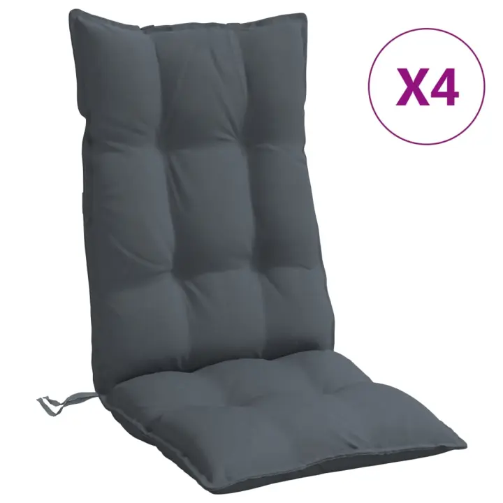 Fundas de tela Oxford gris antracita - 1