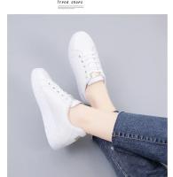 Zapatos De Mujer En PU Cuero Sintético Con Bordado Blancos Broderie Respirables Con Flores Y Cordones Nueva Colección Zapatos Casuales - details 6