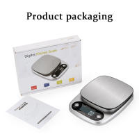 Báscula De Cocina Digital Con Pantalla LCD Botón Táctil Multifunción Acero Inoxidable Medición Precisa De 0.1g Herramientas De Cocina - details 4