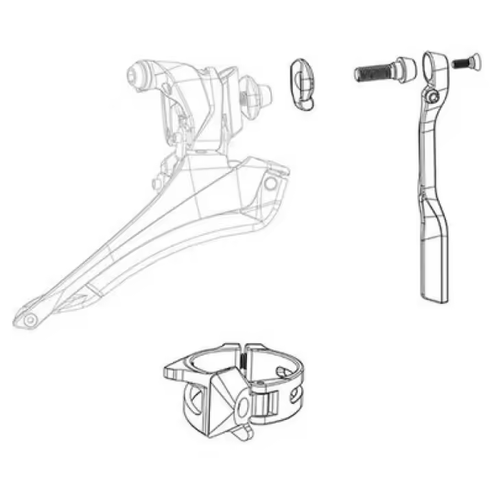 Sram Kit De Tornillería Para Desviador Delantero Force E-tap Axs - 1