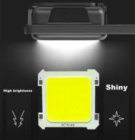 6PCS Lámpara Portátil LED COB CHIP USB Mini Llavero Camping Luz De Bolsillo Flashlight Exterior Fosa De Iluminación Spot Luz Blanca - details 0