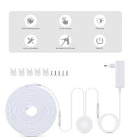 Tira De Luz LED COB Neón 10M Con Inducción Manual Y Toque Dimming Impermeable 24V Para Iluminación De Armarios Cocina Dormitorio - details 1
