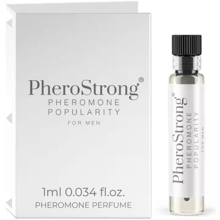 Pherostrong - Perfume Con Feromonas Popularity Para Hombre 1 Ml - 1