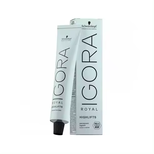 Tinte Igora Royal highlifts 10-1 Rubio Platino Ceniza 60 ml. Schwarzkopf - 1