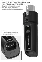 Adaptador XLR Sistema De Micrófono Inalámbrico 2.4G Transmisor Receptor Para Micrófono Dinámico Guitarra Mixer De Audio PA Sistema - details 8