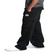 Pantalones Tácticos Casuales Para Hombre Con Múltiples Bolsillos Pantalones De Entrenamiento Sueltos Y Rectos Para Al Aire Libre Estilo Safari De Polyester Y Fleece Cierre Ajustable - details 9