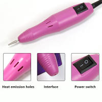 LULAA Set De Manicura Eléctrica Profesional Con Sándwich De Uñas Y Pulidora De Uñas Herramienta De Corte Para Uñas - details 4