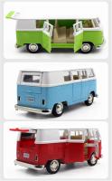 Coche De Colección Volkswagen T1 Miniatura 1/36 Juguete De Aleación De Metal Para Niños Modelo De Vehículo Bus De Coleccionista - details 7