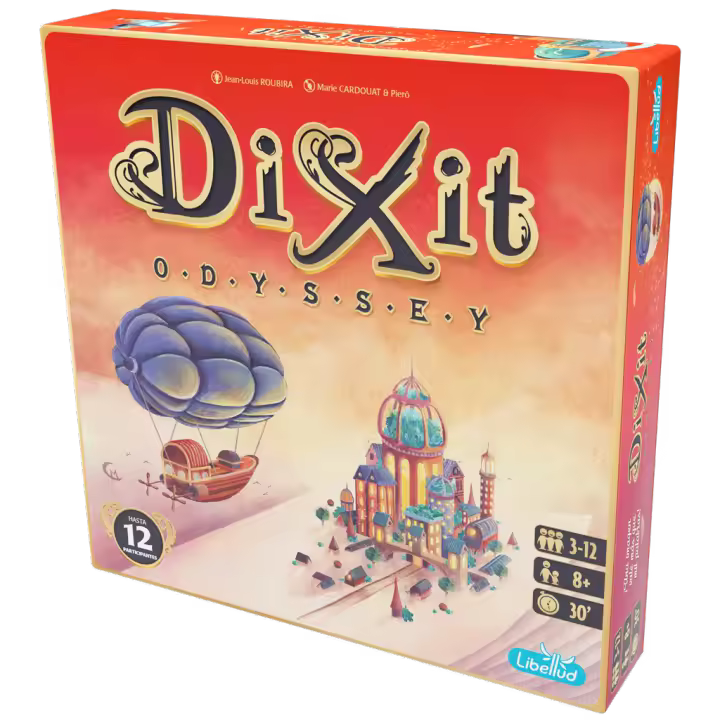 Asmodee - Dixit Odyssey - Juego de Mesa en Español - De 3 a 12 Jugadores -  Partidas de 30 Minutos - 1