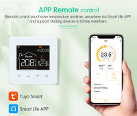 Termostato Inteligente Tuya Para El Hogar Control Remoto De Temperatura Para Suelo Calentado Eléctrico Y Calefacción De Gas Con Google Alexa - details 6