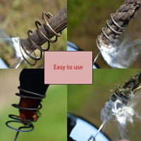 Kit De Sobrevivencia Para Camping 2Pcs Lanzador De Fuego Solar Y Aparato De Ignición De Encendedor Con Espejo Concentrador De Sol Herramienta De Emergencia Para Fumar Y Uso Exterior - details 4
