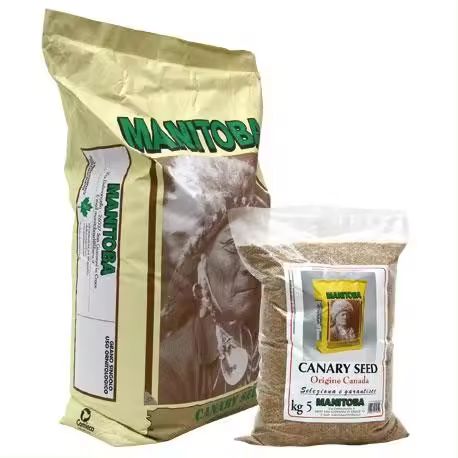Manitoba Alpiste Canadá 5 Kg - Semillas de Alta Calidad para Aves Granívoras - 1