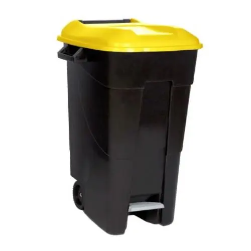 Contenedor de basura TAYG 120l. amarillo 423017 - 1