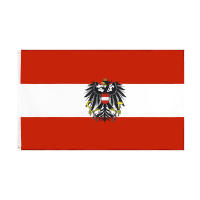 Bandera De Austria Nacional 90x150 CM Decorativa Material Poliéster Estilo Colgante Para Adornos FLAGLINK - details 0