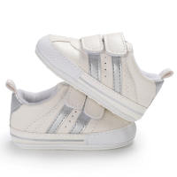 Zapatillas Deportivas Clásicas Para Bebés Con Estampado De Rayas Antideslizantes Material Suave Y Cómodo Suela De Terciopelo Unisex Para Niños Y Niñas Zapatos De Primeros Pasos - details 12