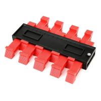 Regla De Perimetro Irregular 12/14/25cm Plástico Para Mapeo De Perfiles Escala De Curvatura Para Azulejos Y Lamina Muebles Herramienta Manual - details 1