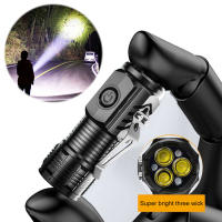 Linterna LED Super Brillante 300LM Recargable Para Reparación De Coches Y Camping Anti-Derrapante Con Luz De Trabajo Para Garage - details 3