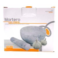 ALLPERCOM MORTERO DE PIEDRA CON MANO DE PIEDRA GERIMPORT - details 1