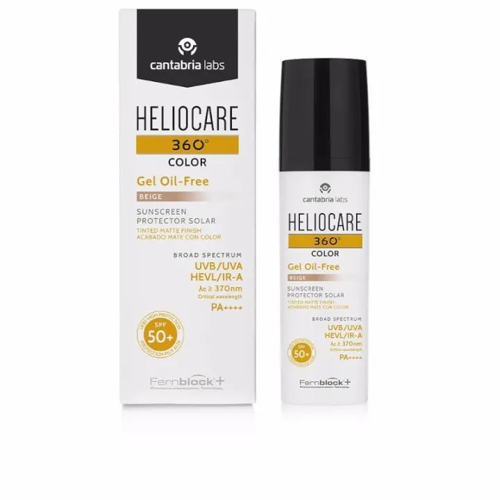 HELIOCARE 360° OIL-FREE TONO BEIGE PROTECTOR SOLAR ACABADO MATE 50ML SPF 50+ - 1