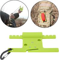 Spool Tool Paracord Organizador Soportista Caballero Multifuncional Kit de Herramientas de Supervivencia del Dispositivo Paracord para al Aire Libre Acero Inoxidable de plástico(2 verdes) - details 2