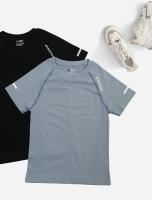 Camiseta De Yoga Sin Costuras Para Mujer 2 Piezas Top De Gimnasio Entrenamiento Deportivo Camisetas Deportivas Con Letras Manga Corta Transpirable Secado Rápido Reflectante Talla Verdadera - details 6