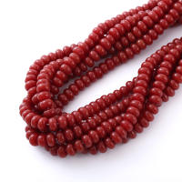 76pcs Bolas De Rueda 5x8mm Hechas a Mano Vidrio Buddha Bolas Llanas Redondas Cristal Abacus Bolas Accesorios De Joyería - details 11