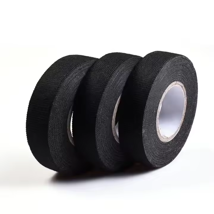 Cinta Eléctrica Resistente Al Calor Para Enhebrar Y Aislamiento Impermeable Organizador De Cableado Adhesivo De Tela De Auto - 1