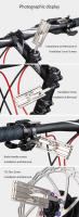 TOOPRE Set De Herramientas Multifuncionales Para Bicicleta De Montaña Desmontaje Combinación De Llaves De Fijación Hexagonal Y Destornilladores En Acero Cromo Vanadio 40CRV - details 6
