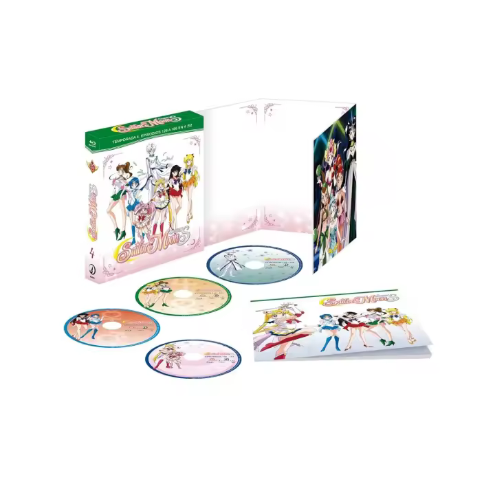 SAILOR MOON SUPER S TEMPORADA 4 EPISODIOS 128 AL 166 BLU RAY ESPAÑOL - Warner - 1