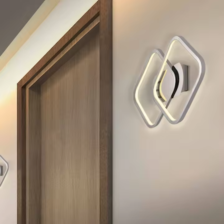 Aplique de Pared LED Melchor 24W 4000K Cromo Acero LÚZETE - 1
