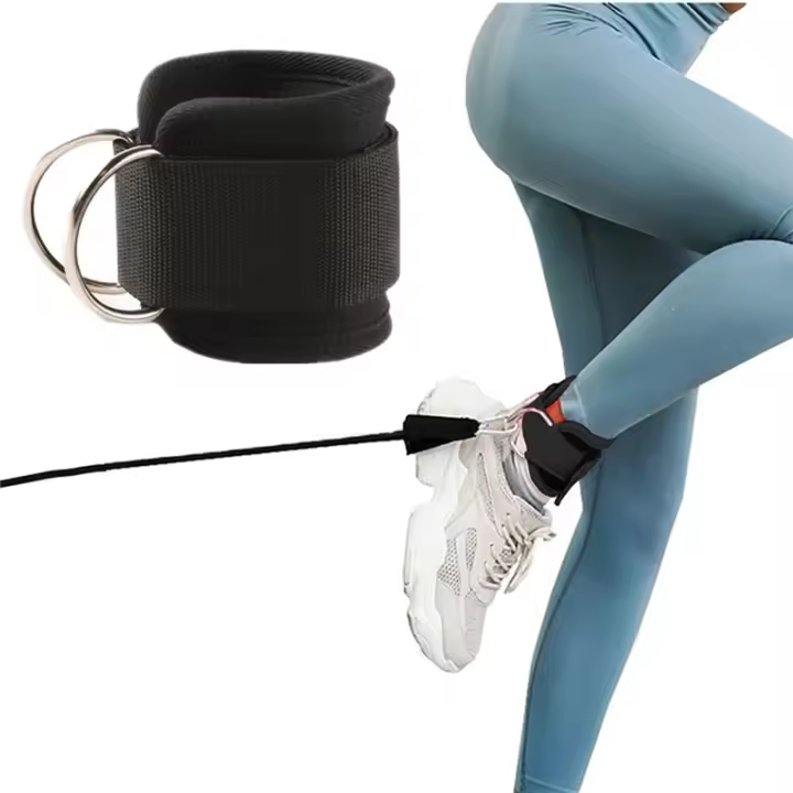  Strap De Anciano Ajustable Con Anillo D Para Gimnasio Y Ejercicios De Piernas Con Hebilla Seguridad Deportiva Abductores - 1