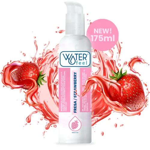 WATERFEEL LUBRICANTE BASE DE AGUA 150-175 ML - 6 MODELOS DIFERENTES - SABORES Y EFECTOS FRIO,CALOR y ANAL - ENVIO DISCRETO - 1