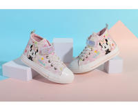 Zapatillas De Lona Para Niñas Tallas 24-37 Zapatos Deportivos Casuales Antideslizantes Transpirables Para Niños Y Niñas Con Cierre De Correa - details 8