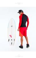 Camiseta De Natación Para Hombres Con Protección UV Ropa De Playa Guardia Contra Picaduras Manga Larga Deportes Acuáticos Camiseta De Surf - details 23