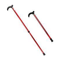 Bastón De Caminar Ajustable 2 Secciones Estable Antideslizante Para Ancianos Escalada Montañosa Con Mango De Plástico - details 8