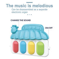 Alfombra De Juego Musical Para Bebés Nuevo Nacido Teclado De Pedal De Piano Tapete De Actividad Para Infantes Alfombra De Fitness Para Crawl Juguete Regalo - details 9