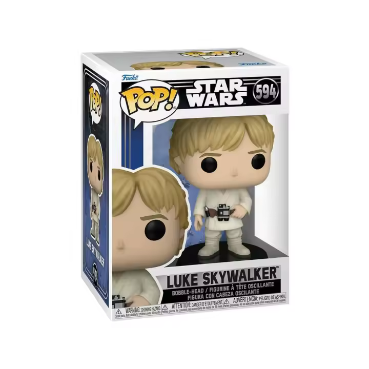 Funko Pop Star Wars Luke Skywalker con Cabeza Oscilante Funko 67536 - 1