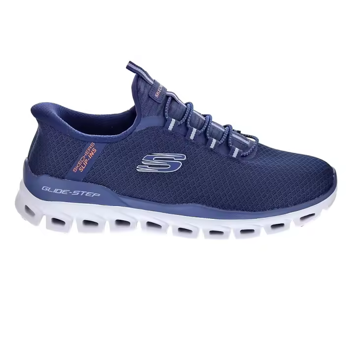 Skechers Hombre Zapatillas modelo SLIP-INS Glide Step Azul - 1