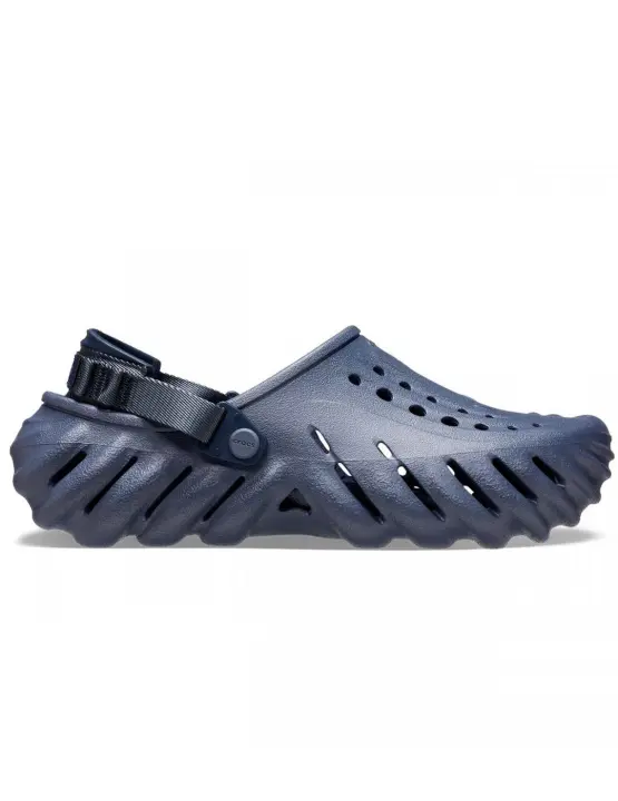 Zapatillas Crocs Echo Clog Unisex Azul - Comodidad Sin Comprometer Aspecto - 1