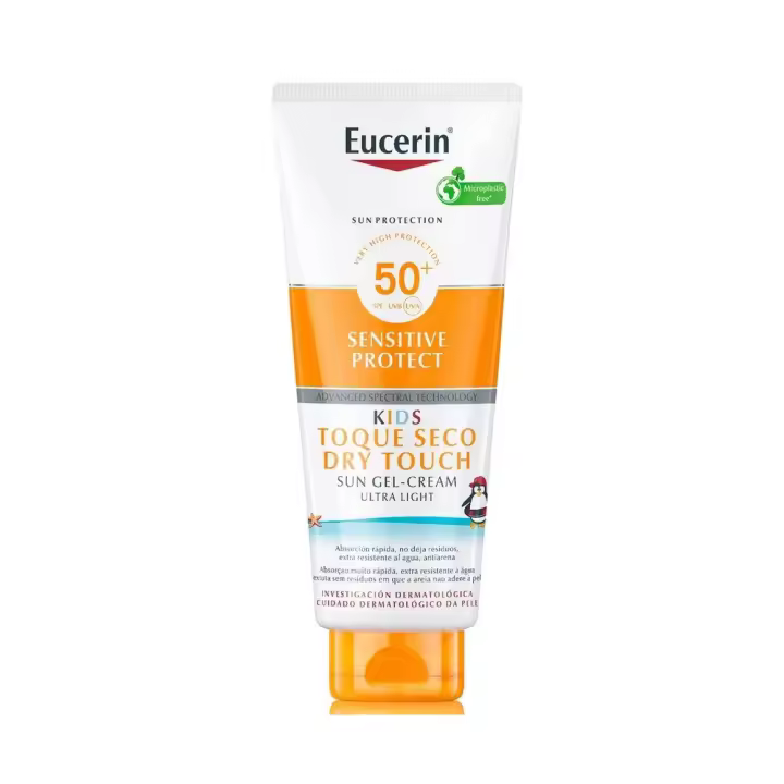 Eucerin Sun Protection Kids Toque Seco Gel Cream Spf50+ 400Ml - 1