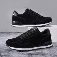 Zapatos De Correr Para Hombre Nuevo En Cuero Ligeros Y Cálidos Para Invierno Zapatillas Unisex Deportivas Con Cordones Suaves Y Antideslizantes Talla 37-47 - details 4