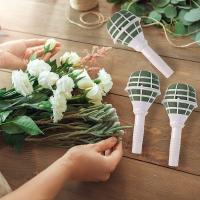 Kit De Bouquet De Novia Deluxe 1/3Pcs Con Base De Espuma Para Bodas Arreglo De Flores Para Decoración De Hogar Y Habitaciones - details 9