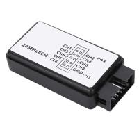 Analizador De Logica Mini Digital Tamaño De Bolsillo 24MHz USB Con 8 Canales De Entrada Y Memoria Para Redes - details 0