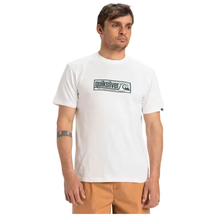 Camiseta Quiksilver modelo Evo Endless Typ (Wbk0) en color Blanco - 1